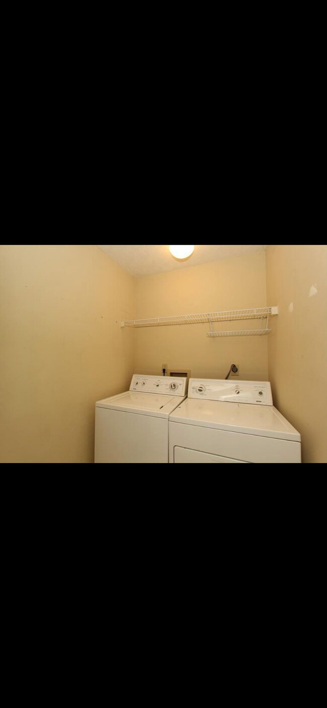 washer and drier stay in the unit - 529 Aspen Glen Dr