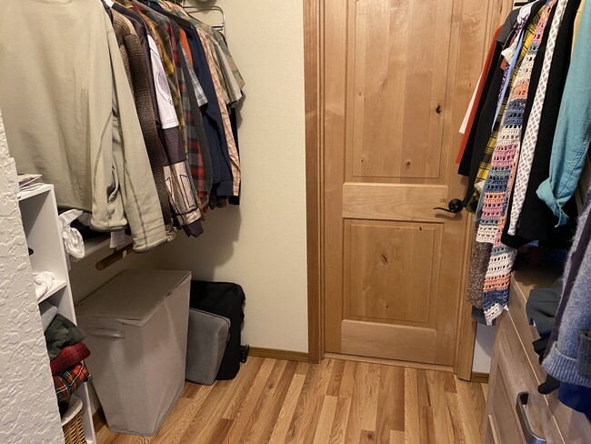 Walk-in master closet - 1731 Thuja Ave