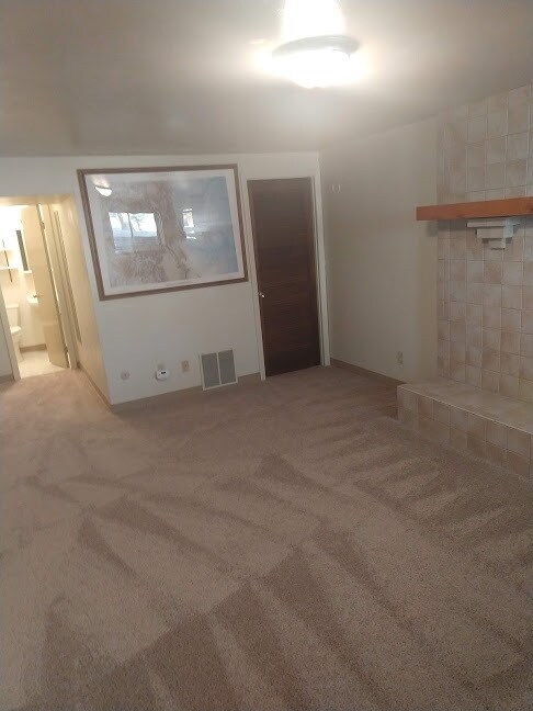 Basement family room - 1327 Darby St