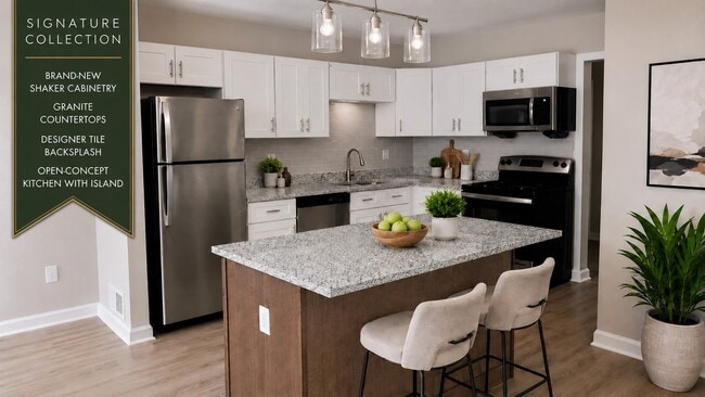 Signature Collection Kichen - Corner Place Apartments