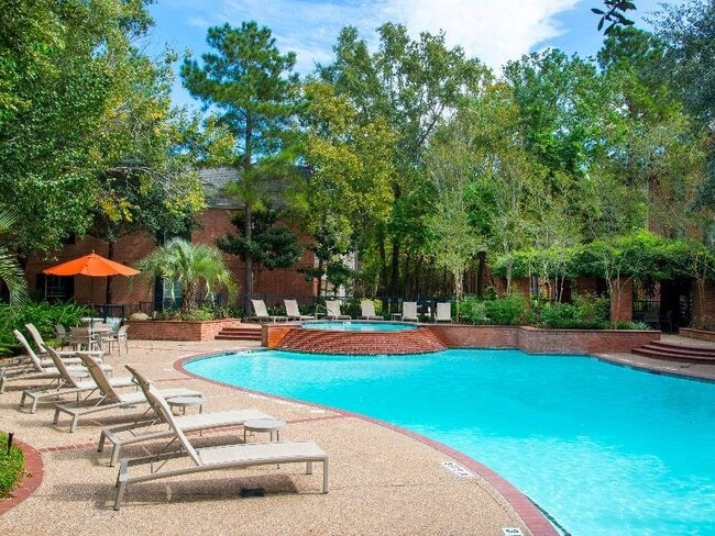 Sparkling Pool Surrounded by Nature - Park at Armand Bayou