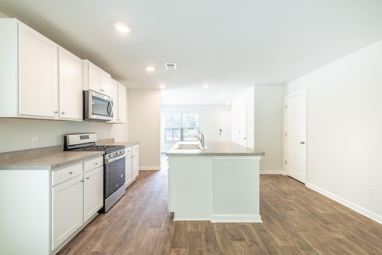 Kitchen Facing Front Door - 200 Cozy Brook Ct