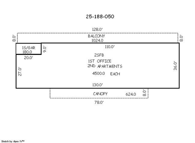 plano de planta - Whitegate Apartments