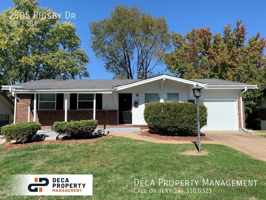 2505 Rigsby Dr, St. Louis, MO 63136 House Rental in St. Louis, MO