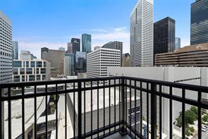 view of Downtown from balcony - 1211 Caroline St