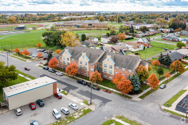 Aerial Photo - Miles Manor