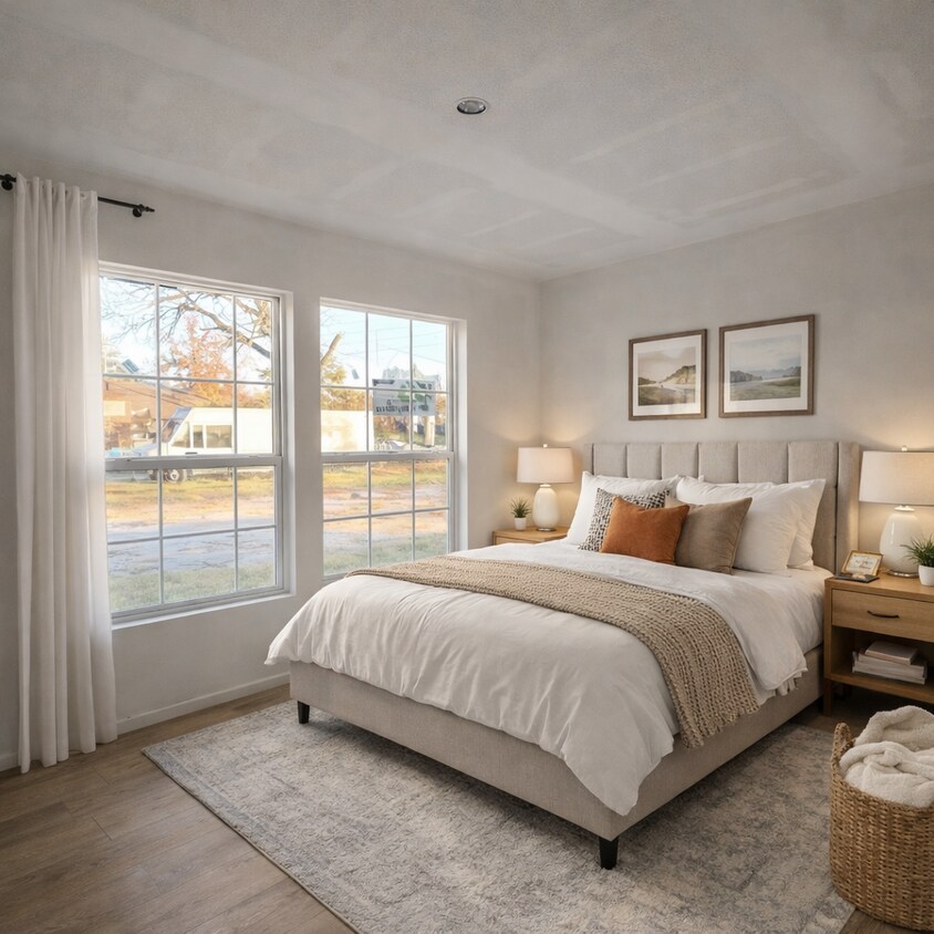 Bedroom (AI Rendered) - 1641 Groom Rd