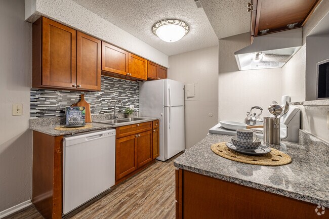 2 habitaciones, 2 baños, 916 pies cuadrados, cocina - The Arts at Broadway Commons