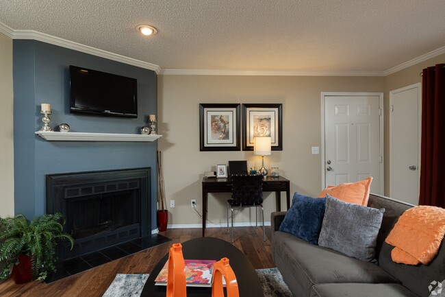 Spacious Living Room - District at Hamilton Place