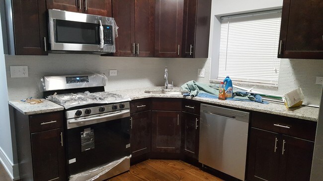 Kitchen with Stainless Steel and Granite - 8421 Monticello Ave