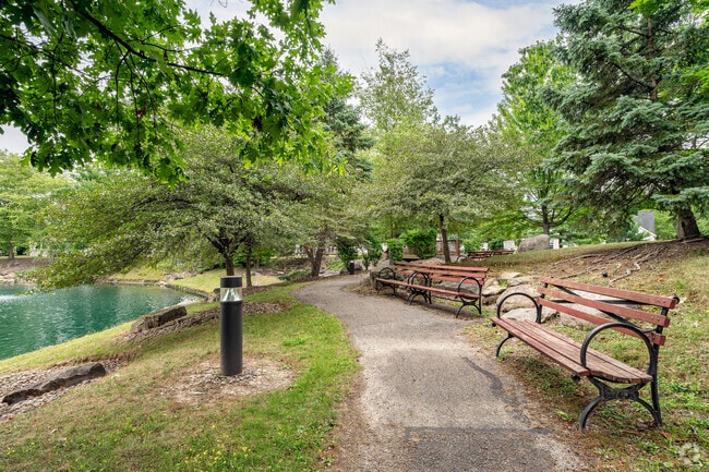 Walking Path - Royalton Apartments - Luxury 55+Senior Living