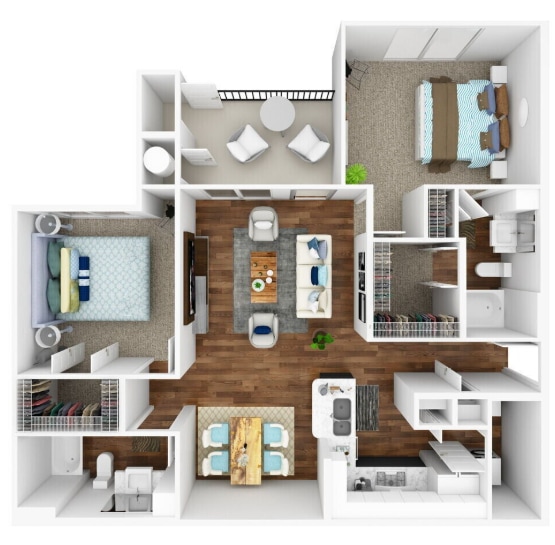 Interior Photo - Cypress Creek Reed Road