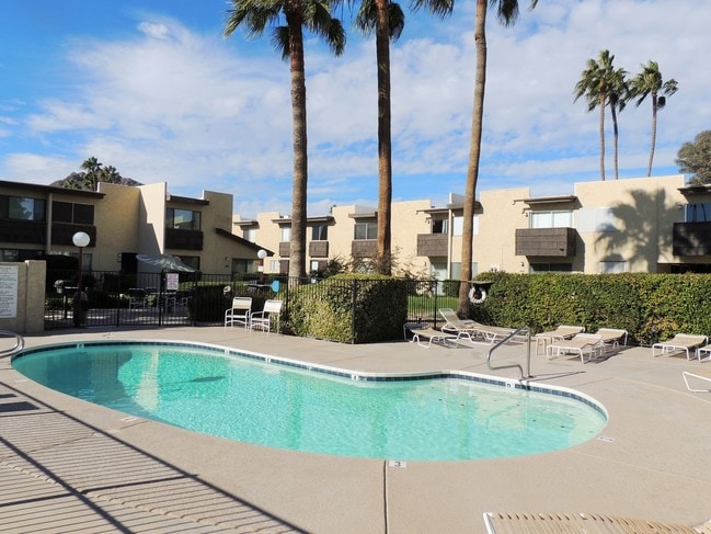 Condos and pool area - 4620 N 68th St
