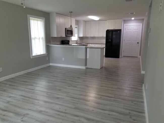 Living Room and Kitchen - 1306 Red Bird St