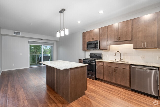 1BR,1BA - 772SF - Kitchen - Heights of Mendota Apartments 55+