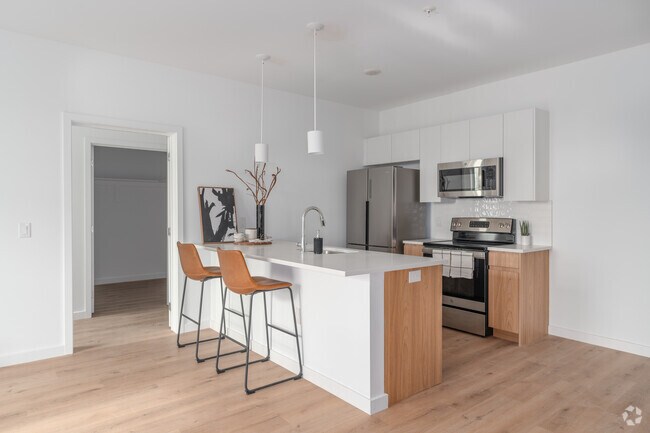 2BR , 2 A - 1.025SF - Cocina - The Keys