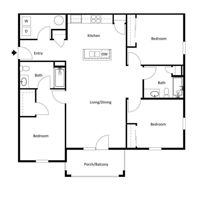 Interior Photo - Riley Crossing at Gateway Park