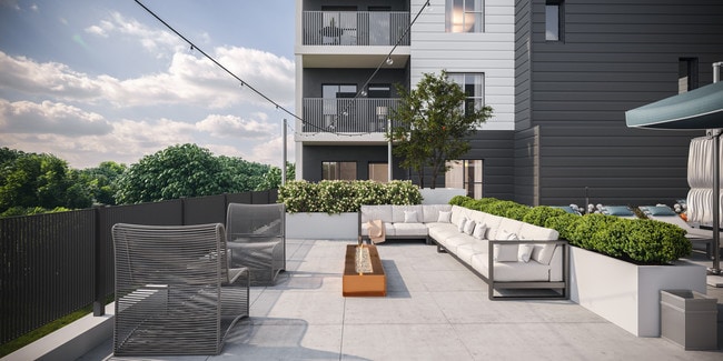 Elevated Pool Deck - The Mark at Fishers District