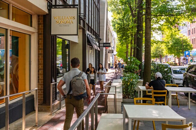 From small boutiques to major retailers, Bethesda Row has it all in Downtown Bethesda.