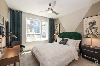 2BR, 2BA - 1,133SF - Secondary Bedroom - The Hayes
