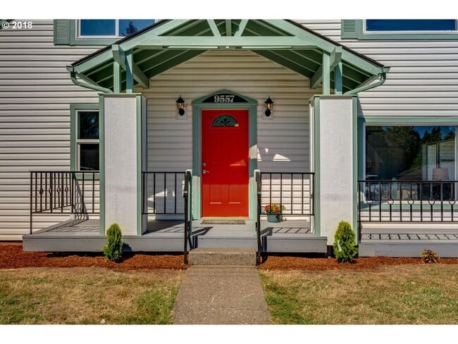 Photo - Charming Two-Story 3-Bedroom Residence Featuring Hardwood Floors, Modern Kitchen, and Outdoor Deck House