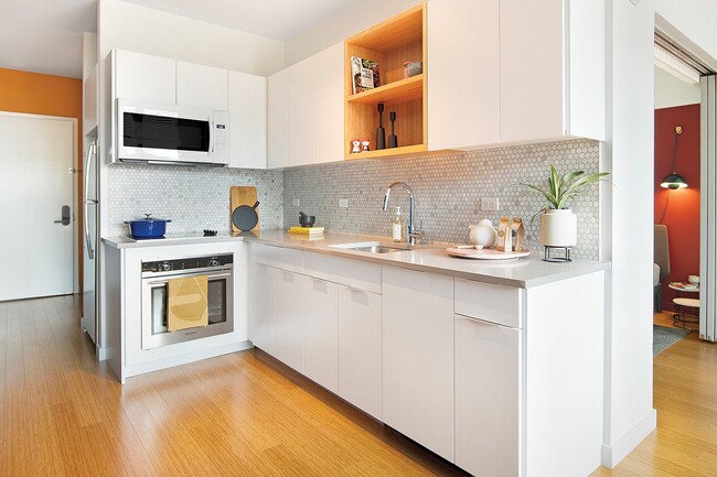 Apartment Kitchen - The Point Stamford
