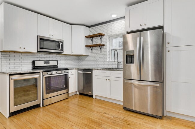 All stainless steel appliances including dual temperature beverage fridge - 2520 W Cortez St