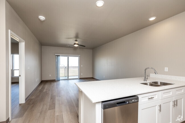 1 dormitorio, 1 baño - 78,5 m² - C3 - Sala de estar - The Baltic