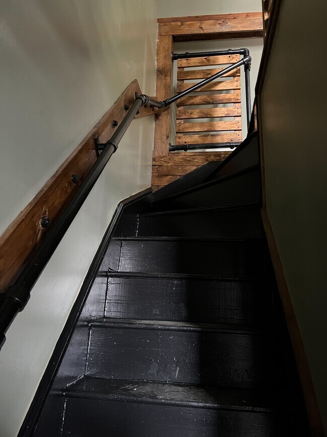 attic steps - 638 4th St