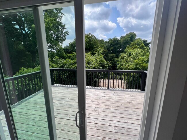 Doorway to Deck from Kitchen Area - 124 Orchard Dr