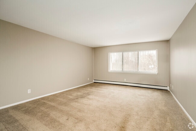 2BR, 1.5BA - 1,050SF - Living Room - Foster Park Apartments