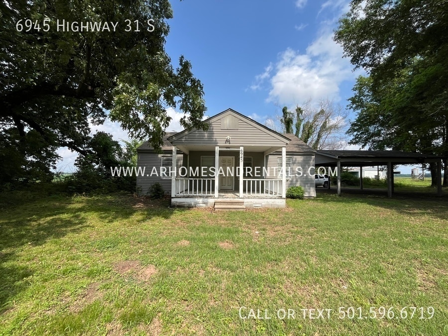 6945 Highway 31 S, Lonoke, AR 72086 House Rental in Lonoke, AR
