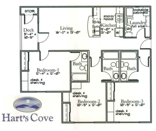 Floor Plan - 1311 Harts Ridge Dr