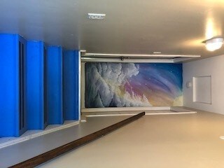 hallway mural - 246 E Vine St
