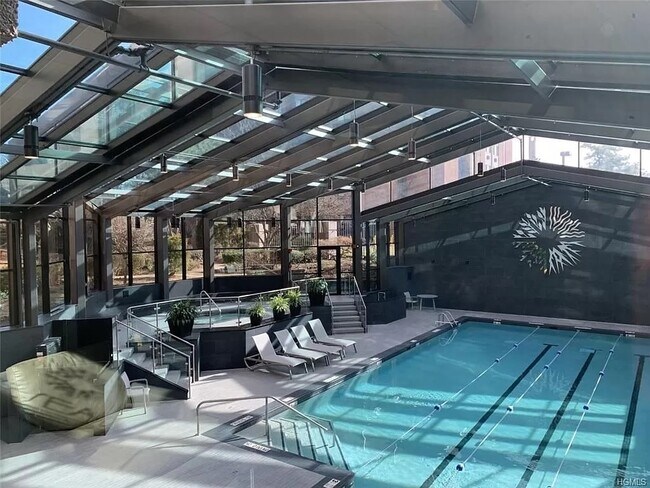 Renovated full size indoor pool with hot tub - 4 Martine Ave