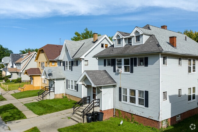 East Cleveland boasts a diverse collection of home styles, from Colonial to Tudor.