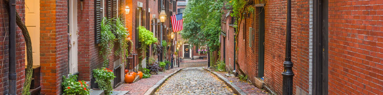 Charles Street, Boston, Massachusetts - Scenic Shopping