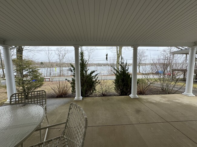 View of lake from front porch - 39 Lake Dr