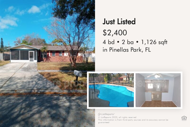 56065689 89th Ave, Pinellas Park, FL 33782 House Rental in Pinellas Park, FL