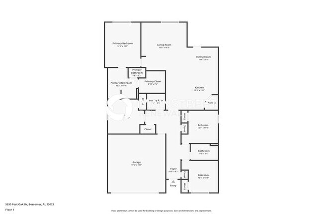 Foto del edificio - 4 Bedroom Pet-Friendly Home in BESSEMER, A...