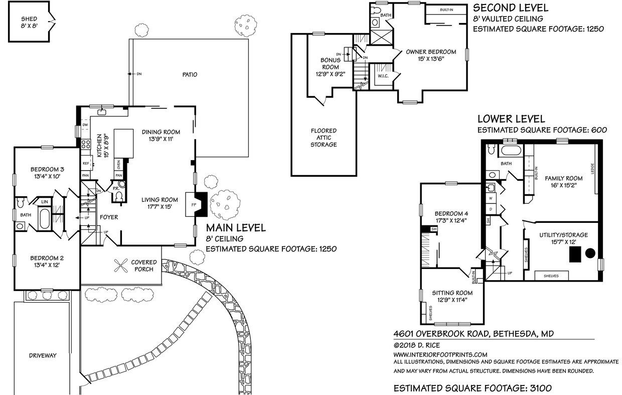 4601 Overbrook Rd, Bethesda, MD 20816 House for Rent in Bethesda, MD