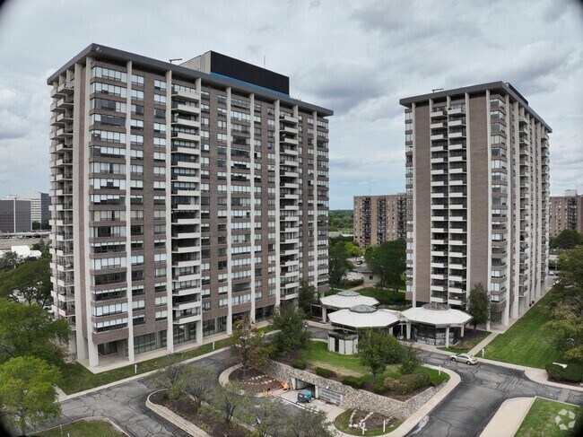 Exterior 3D - North Park Towers