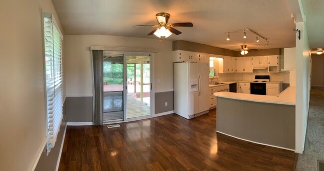 Dining Room and Kitchen - 9550 Monticello Rd
