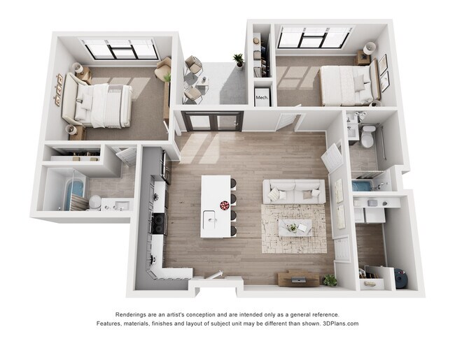 Plano de planta - Elevate Town Center