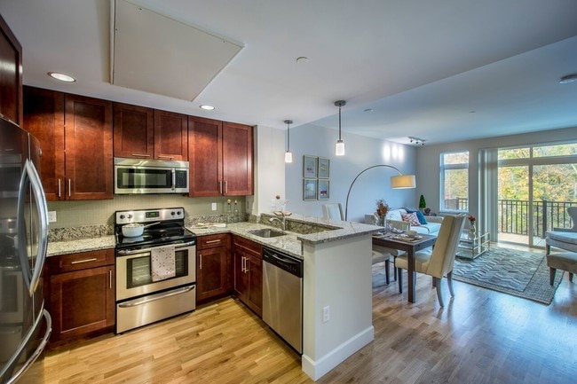 Kitchen to Living Room Flow - Brookside Square