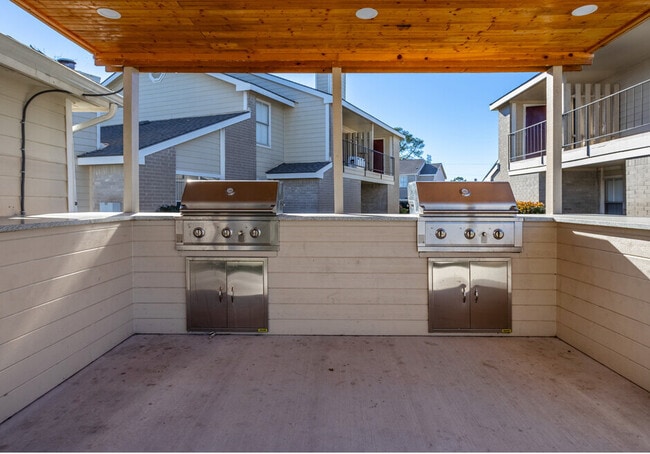 Propane grill area - Windfern Meadows