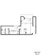 1BR 1BA - FLOOR PLAN A - 1441 MIDVALE