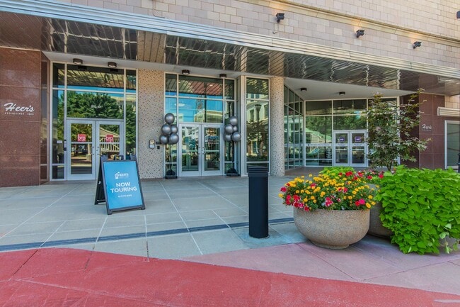 Heers Lofts Entrance - Heer's Luxury Living Lofts