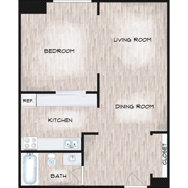 Interior Photo - Vivo Living Charlotte University