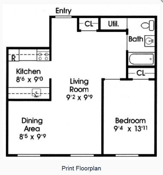 1HAB/1BA - Foster Block